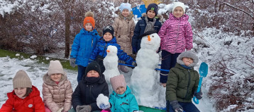Первый снег Первый снег.